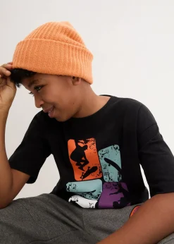 Enfant bonprix Garçons 9-16 Ans·T-Shirts|T-shirt 100% coton