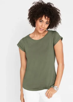 Femme bonprix Basiques|T-Shirts & Tops|T-shirt 100% coton