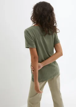 Femme bonprix Basiques|T-Shirts & Tops|T-shirt 100% coton