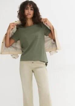 Femme bonprix Basiques|T-Shirts & Tops|T-shirt 100% coton