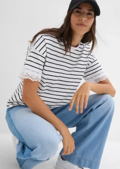 bonprix T-shirt 100% coton|Femme T-Shirts & Tops