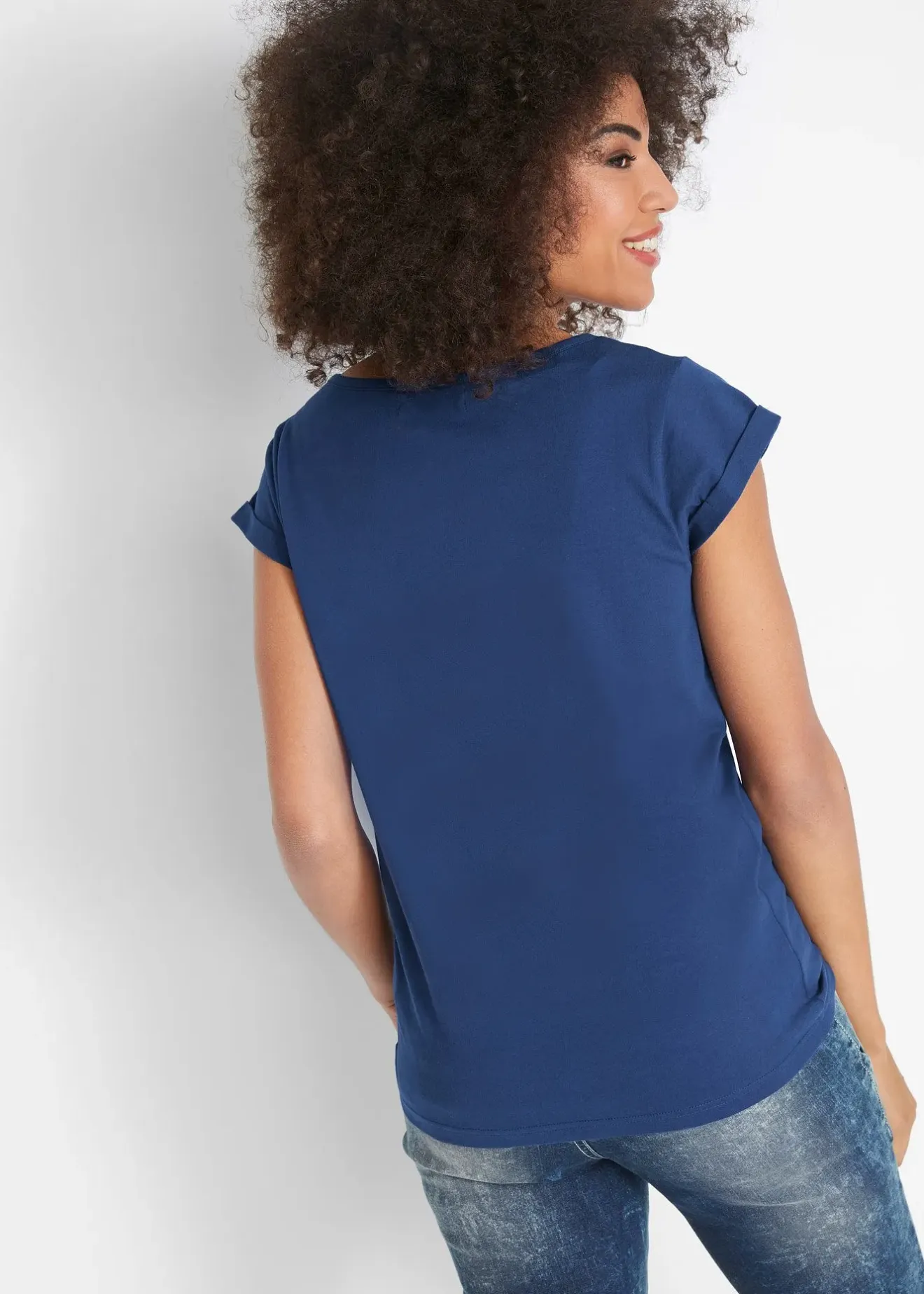 bonprix T-shirt 100% coton|Femme Basiques|T-Shirts & Tops