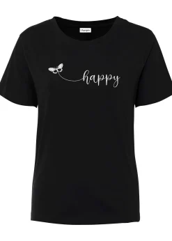 bonprix T-shirt 100% coton|Femme T-Shirts & Tops
