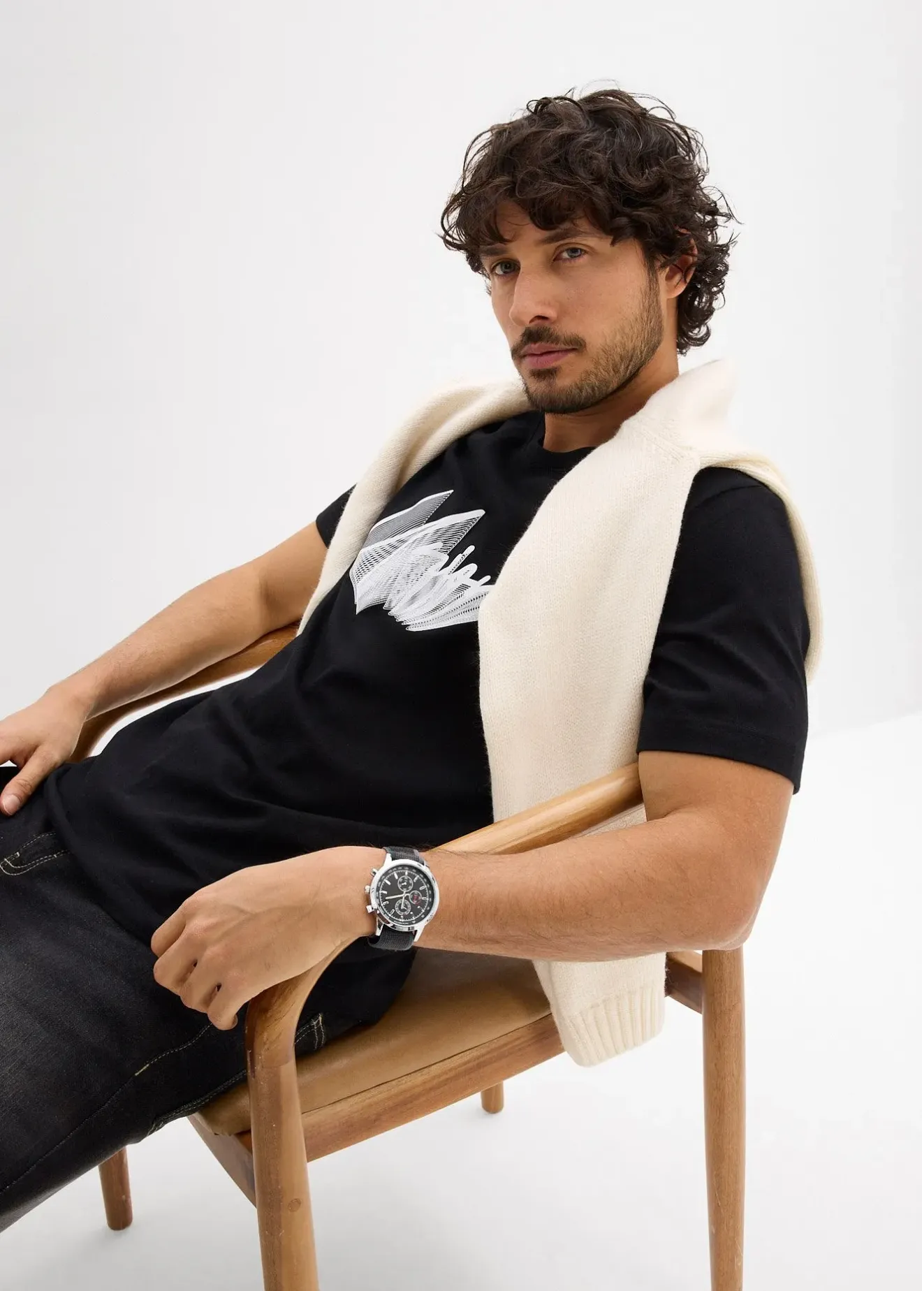 bonprix T-shirt 100% coton|Homme T-Shirts & Polos