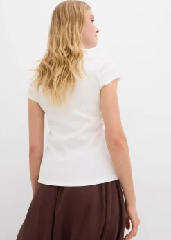 Femme bonprix Basiques|T-Shirts & Tops|T-shirt 100% coton