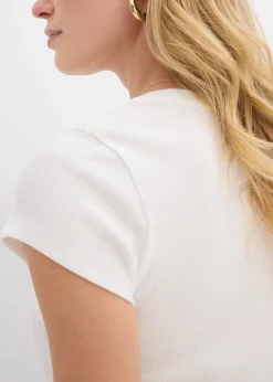 Femme bonprix Basiques|T-Shirts & Tops|T-shirt 100% coton