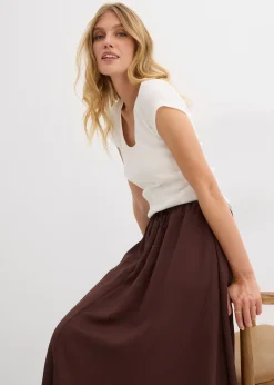 Femme bonprix Basiques|T-Shirts & Tops|T-shirt 100% coton