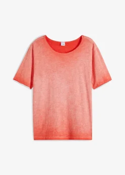 bonprix T-shirt 100% coton, aspect délavé|Homme T-Shirts & Polos