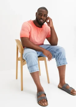 bonprix T-shirt 100% coton, aspect délavé|Homme T-Shirts & Polos