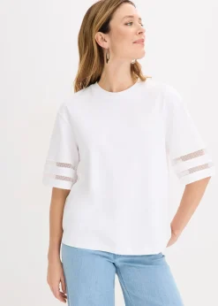 Femme bonprix T-Shirts & Tops|T-shirt 100% coton épais