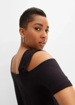 bonprix T-shirt à découpes en viscose|Femme T-Shirts & Tops