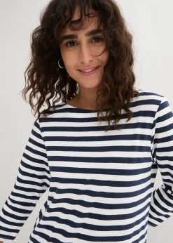 bonprix T-shirt à encolure bateau|Femme Basiques|T-Shirts & Tops