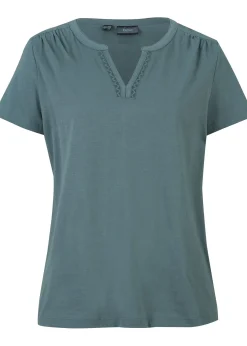 bonprix T-shirt à encolure originale|Femme T-Shirts & Tops