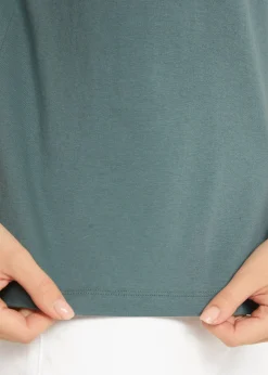 bonprix T-shirt à encolure originale|Femme T-Shirts & Tops