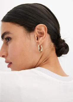 bonprix T-shirt à finitions en maille et fil brillant|Femme T-Shirts & Tops