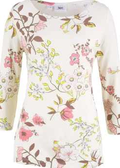 bonprix T-shirt à imprimé floral|Femme T-Shirts & Tops