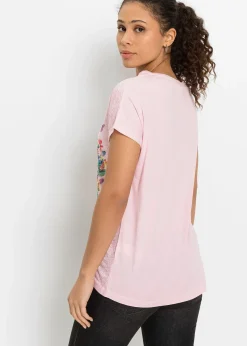 Femme bonprix T-Shirts & Tops|T-shirt à imprimé papillon