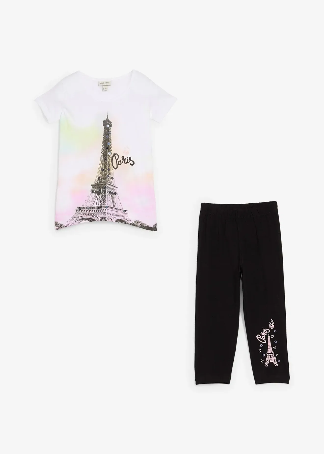 bonprix T-shirt + legging 3/4 (ens. 2 pces) 100% coton|Enfant Vêtements Enfant|Filles 9-16 Ans·T-Shirts & Chemisiers