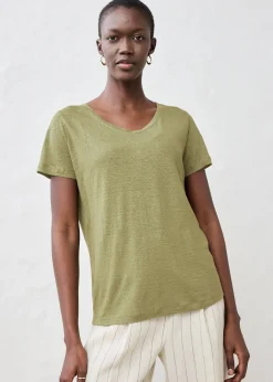 bonprix T-shirt 100% lin|Femme Premium|T-Shirts & Tops