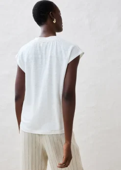 bonprix T-shirt 100% lin|Femme Premium|T-Shirts & Tops