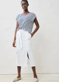 Femme bonprix Premium|T-Shirts & Tops|T-shirt 100% lin à manches chauve-souris