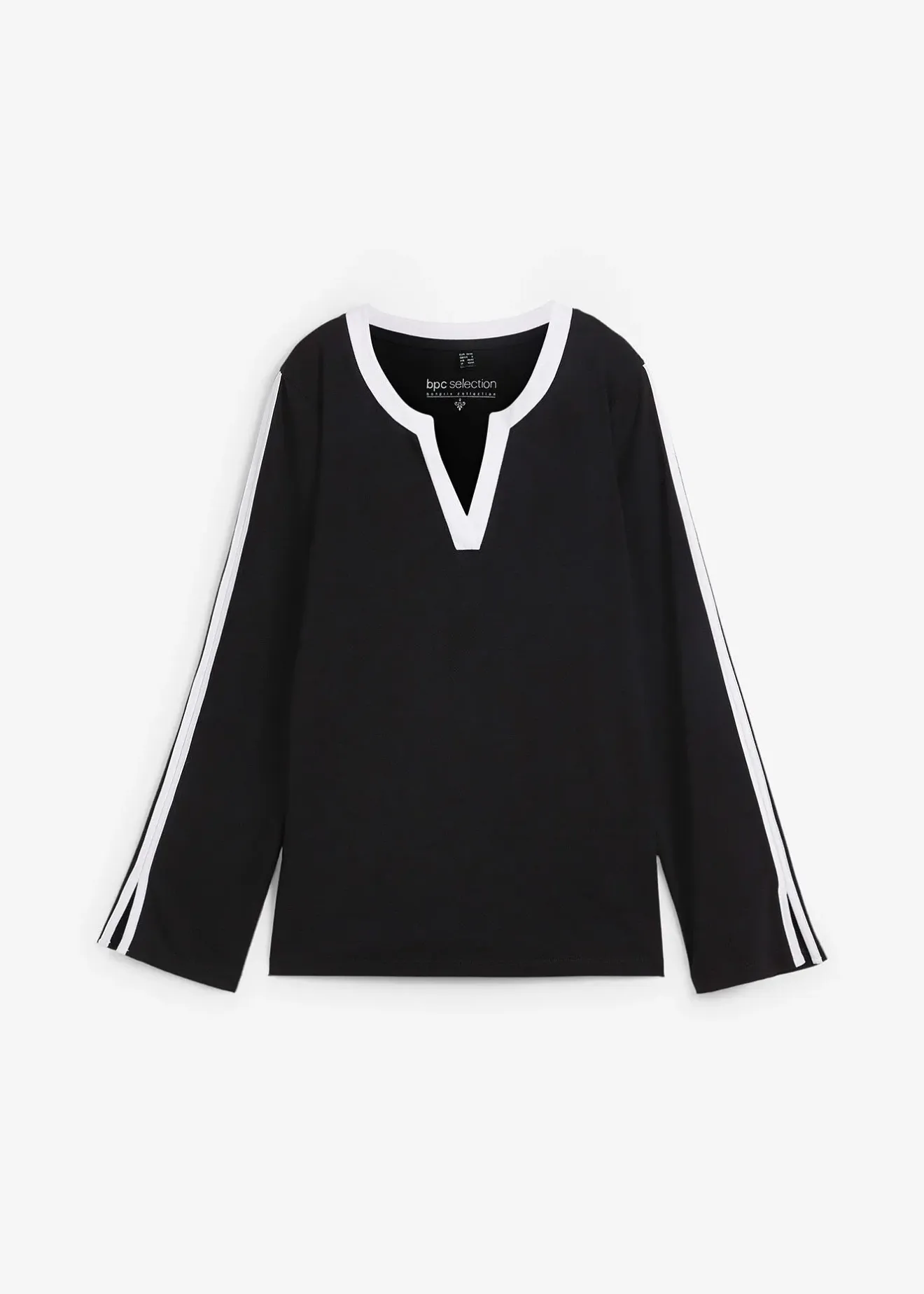 bonprix T-shirt à manches longues fendues|Femme T-Shirts & Tops