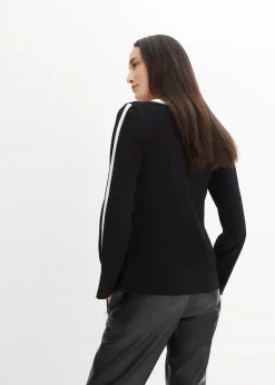 bonprix T-shirt à manches longues fendues|Femme T-Shirts & Tops