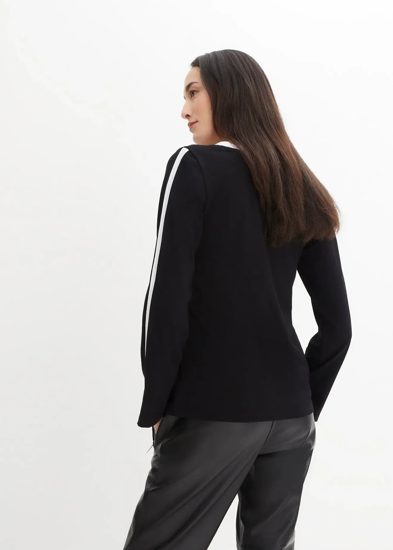 bonprix T-shirt à manches longues fendues|Femme T-Shirts & Tops