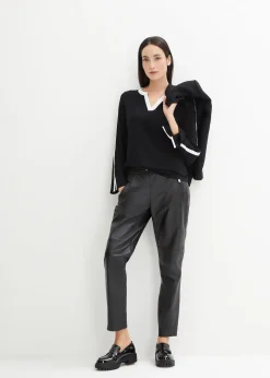 bonprix T-shirt à manches longues fendues|Femme T-Shirts & Tops