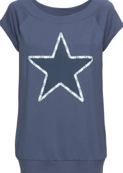 Femme bonprix T-Shirts & Tops|T-shirt à étoile