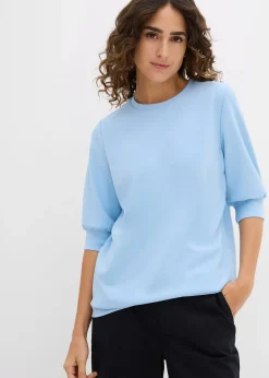 bonprix T-shirt ample en matière néoprène|Femme Basiques|Sweats