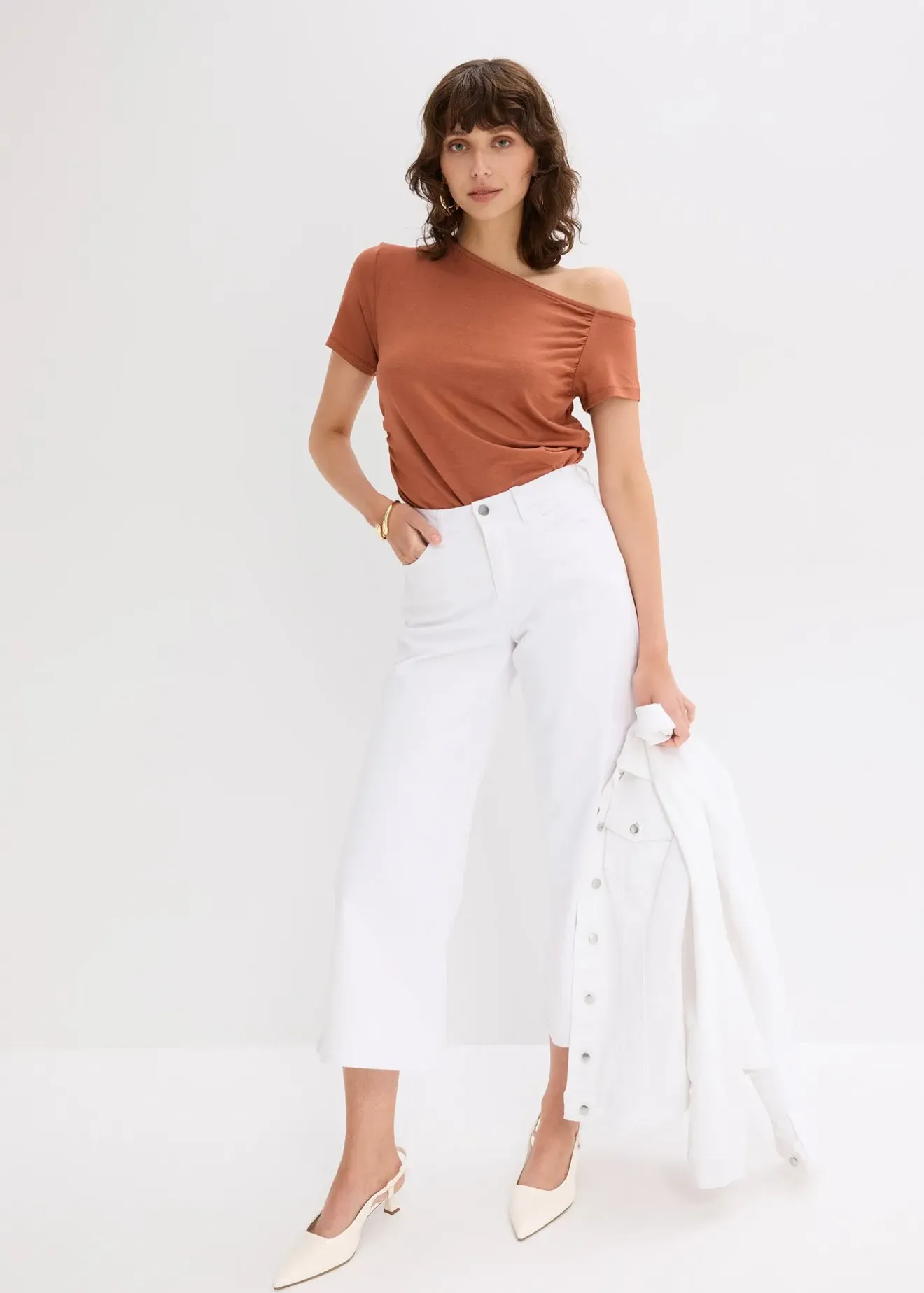 Femme bonprix T-Shirts & Tops|T-shirt asymétrique