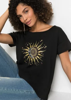 Femme bonprix T-Shirts & Tops|T-shirt avec découpe