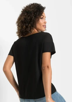 Femme bonprix T-Shirts & Tops|T-shirt avec découpe