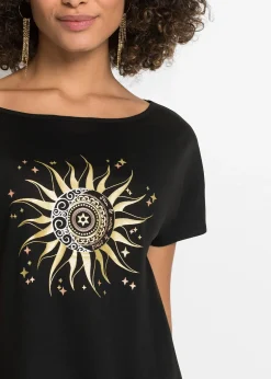 Femme bonprix T-Shirts & Tops|T-shirt avec découpe