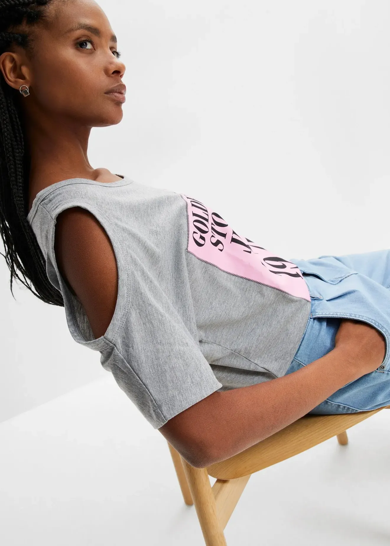 Femme bonprix T-Shirts & Tops|T-shirt avec découpes