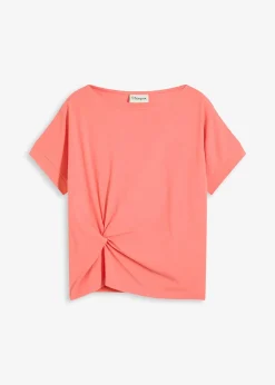 Femme bonprix T-Shirts & Tops|T-shirt avec détail noué