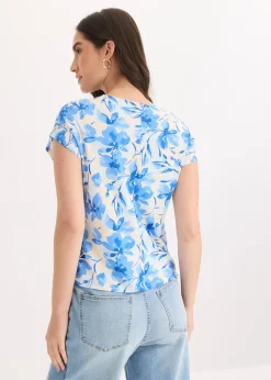 bonprix T-shirt avec détail nœud|Femme T-Shirts & Tops