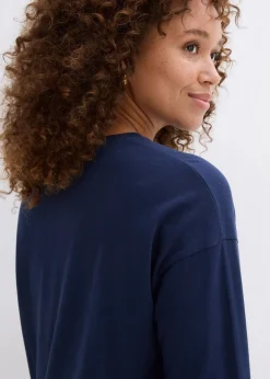 Femme bonprix T-Shirts & Tops|T-shirt avec empiècement chemisier