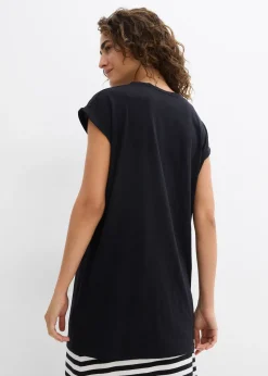 Femme bonprix Basiques|T-shirt boxy 100% coton