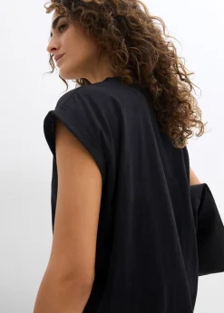 Femme bonprix Basiques|T-shirt boxy 100% coton