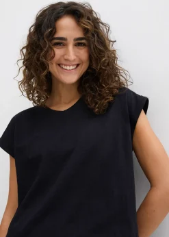 Femme bonprix Basiques|T-shirt boxy 100% coton