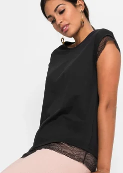 bonprix T-shirt boxy en coton|Femme T-Shirts & Tops