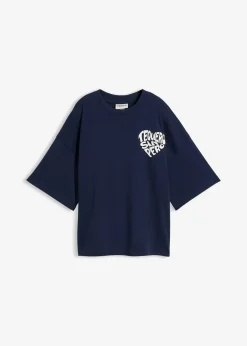 Femme bonprix T-Shirts & Tops|T-shirt boxy en coton épais