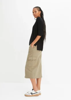 bonprix T-shirt boxy en viscose extensible|Femme T-Shirts & Tops