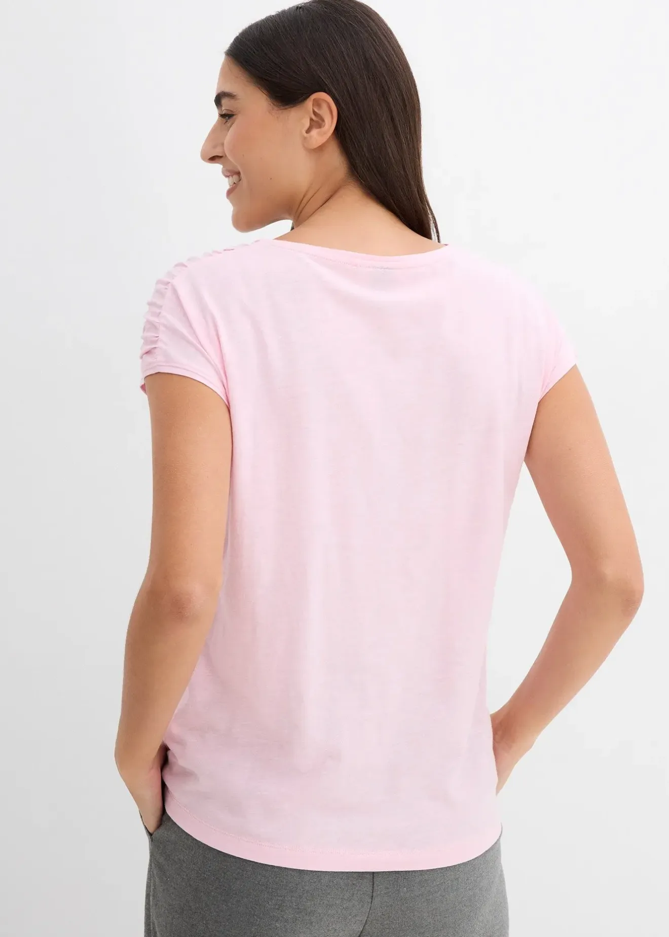 Femme bonprix T-Shirts & Tops|T-shirt boxy, manches courtes