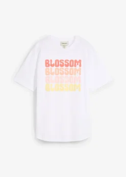 bonprix T-shirt boxy oversize en coton|Femme T-Shirts & Tops