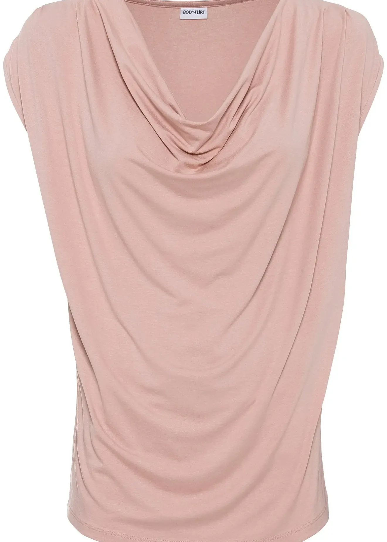 Femme bonprix T-Shirts & Tops|T-shirt col bénitier en viscose extensible