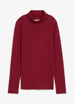 Femme bonprix Basiques|T-Shirts & Tops|T-shirt col roulé 100% coton