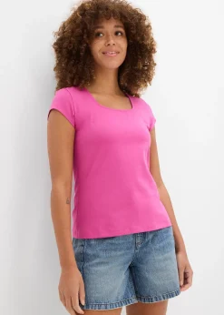 Femme bonprix Basiques|T-Shirts & Tops|T-shirt coton